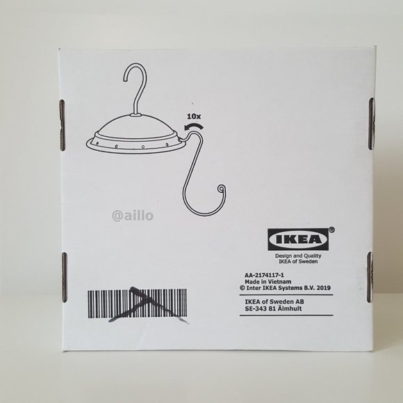 IKEA BORSTAD Hanger with hooks - Picture 5 of 11